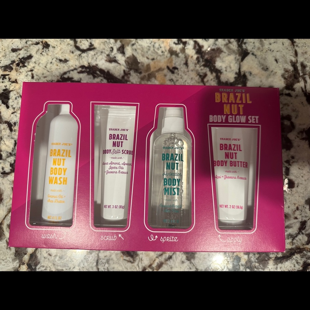 Trader Joe’s Brazil Nut Body Glow Set